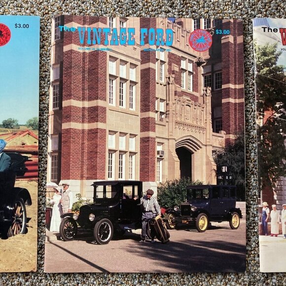 Lot 6 The Vintage Ford Magazine 1991 COMPLETE SET! Model T Ford Club of America - Picture 3 of 9